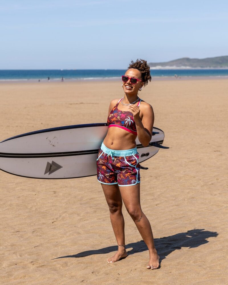 Sintess Women’s Purple Boardshorts
