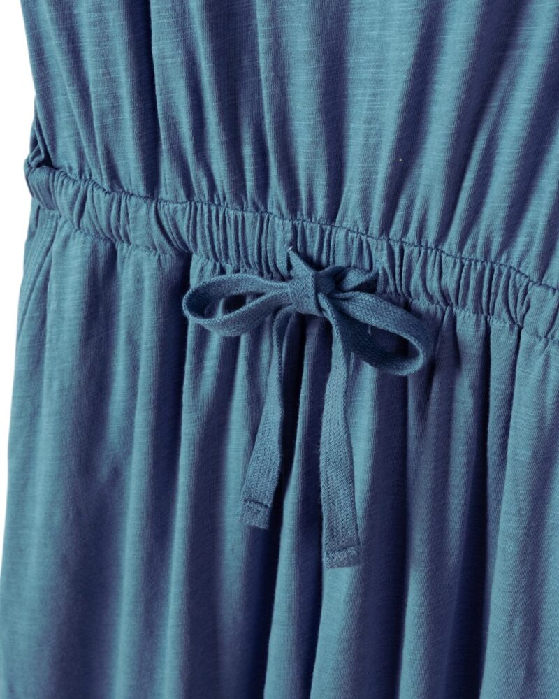 Sintess Women’s Blue Sleeveless Jumpsuit - Image 5