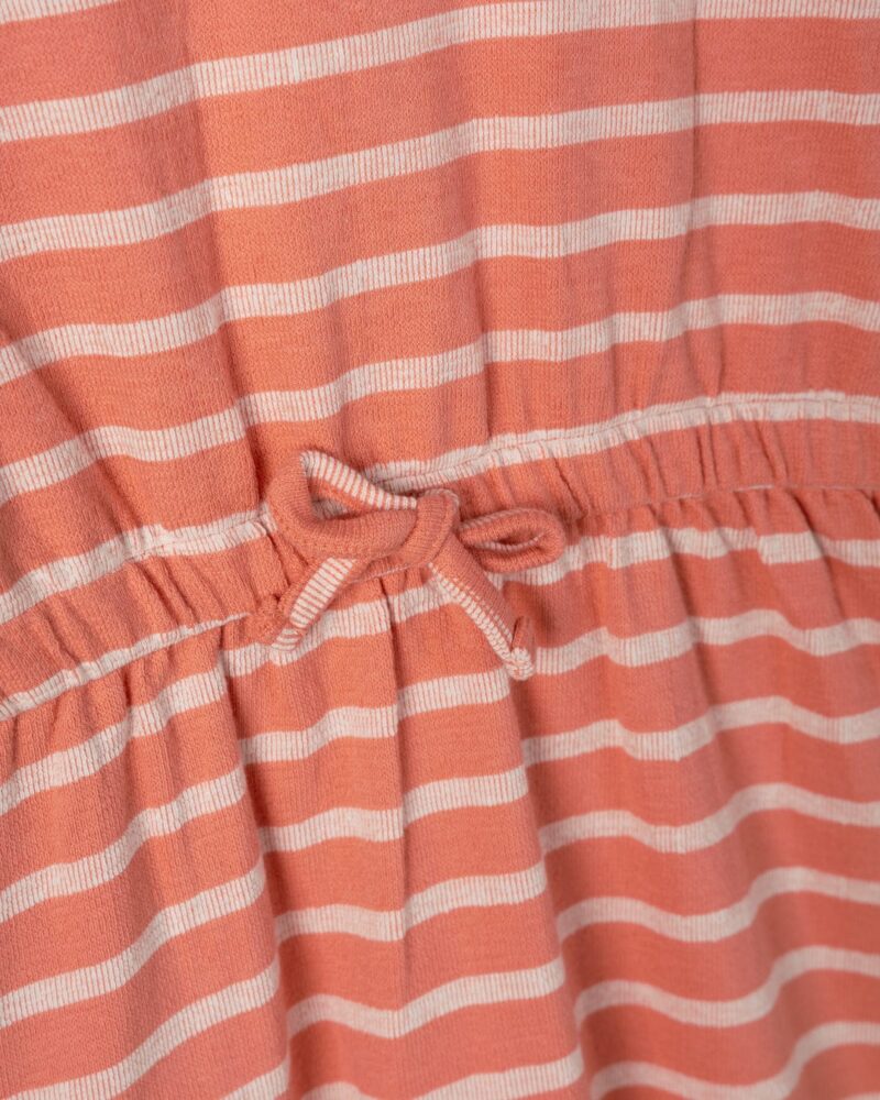 Sintess Kids’ Coral Casual Dress - Image 3