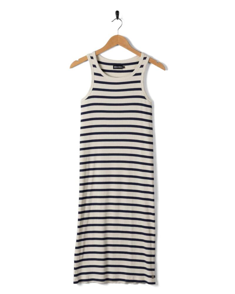Sintess Women’s Blue & White Midi Dress - Image 3