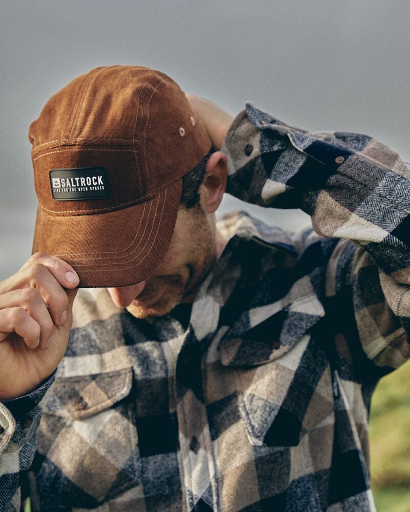 Sintess Brown Corduroy Cap