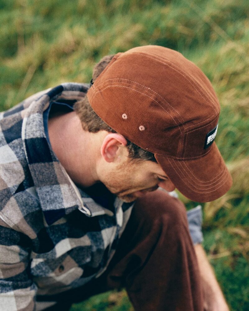 Sintess Brown Corduroy Cap - Image 3