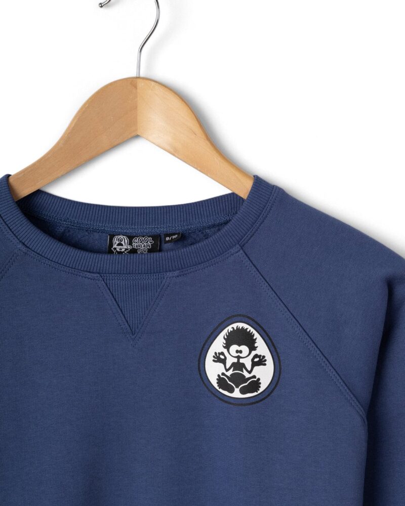 Sintess Kids’ Blue Graphic Sweatshirt - Image 3