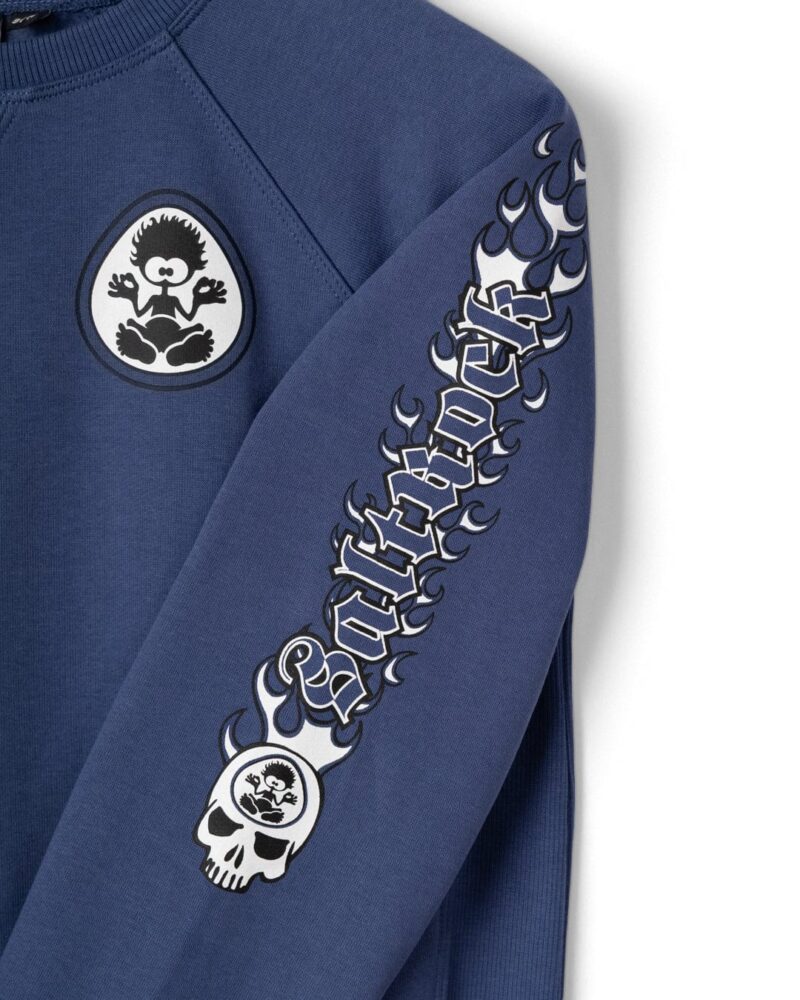 Sintess Kids’ Blue Graphic Sweatshirt - Image 4