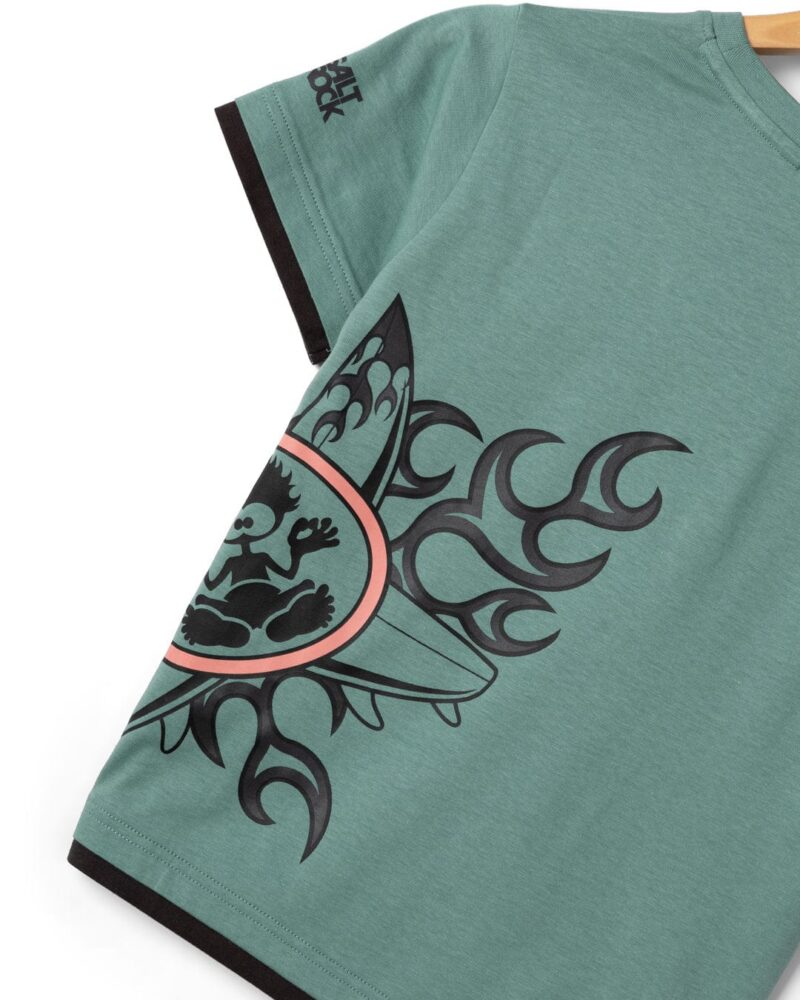 Sintess Kids’ Blue Oversized Graphic T-Shirt - Image 5